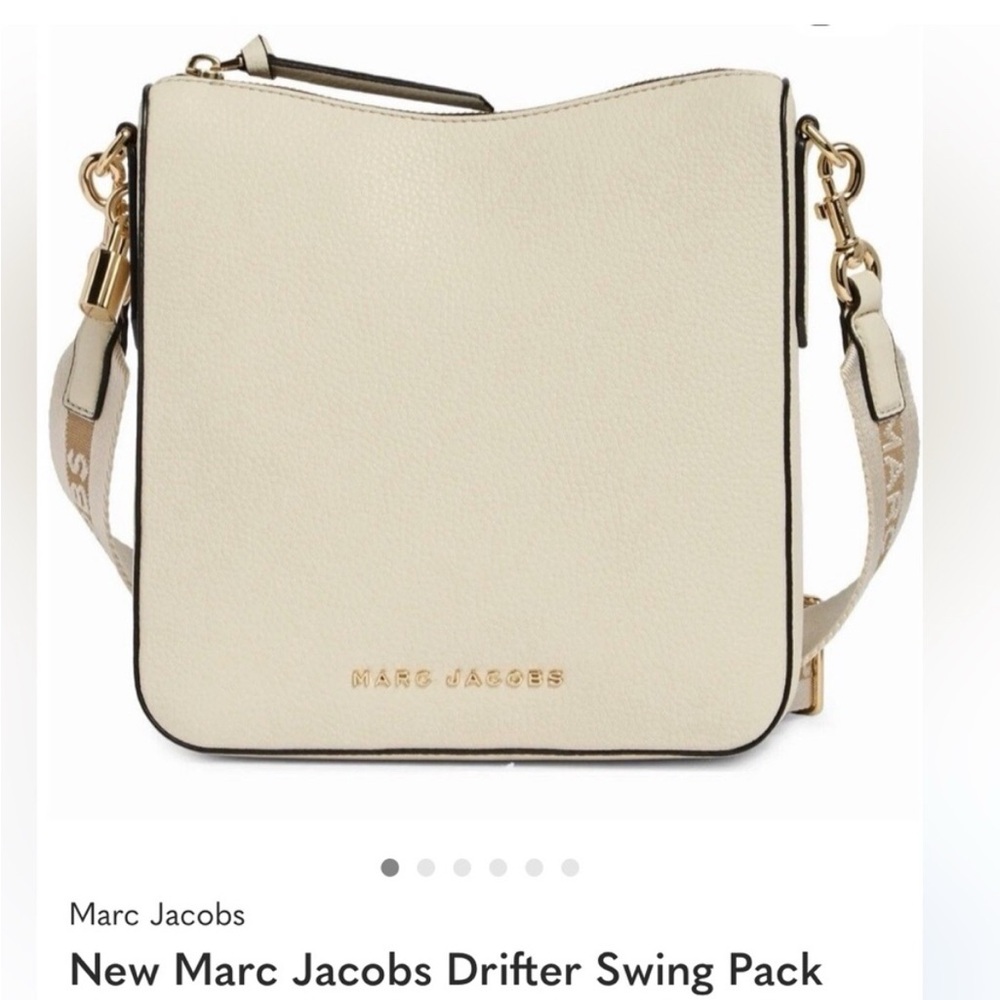 Marc Jacobs Cream Crossbody Bag